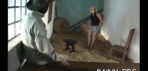  This bonded bitch tears up in extreme humiliation scene